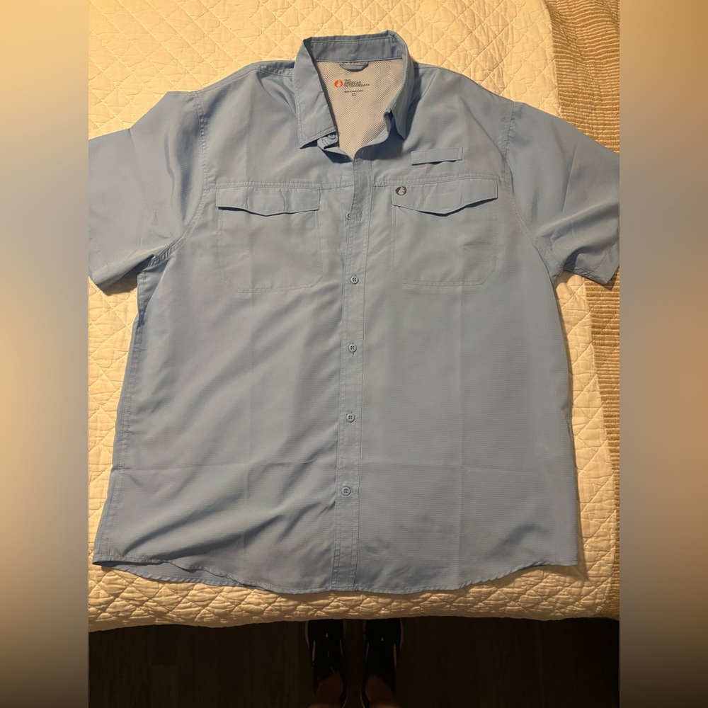 MEN'S POLY GRID ULTRALIGHT SHORT SLEEVE FISHING SHIRT